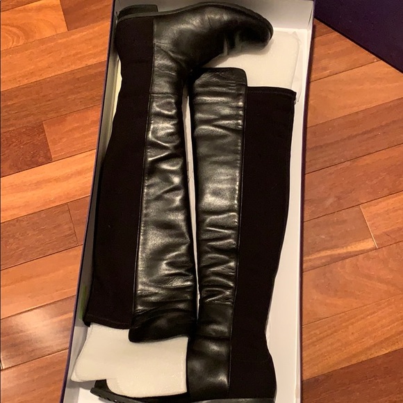 Stuart Weitzman Black 5050 Boot, Size 7! - Picture 2 of 10